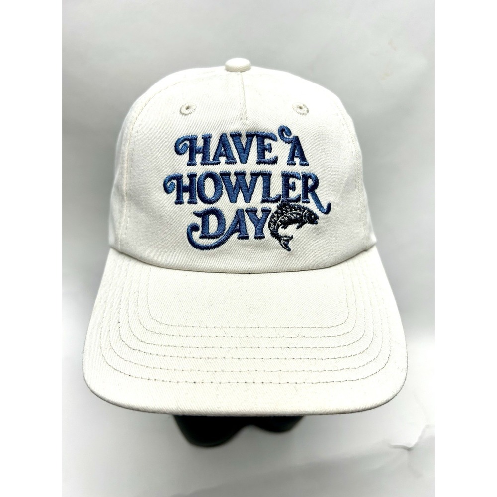 Howler Brothers Have a Howler Day Ball Cap Hat-Vanilla Ice Standard Adjustable